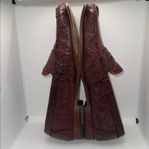 ALAN PAYNE GENUINE CROCODILE Loafers Men’s Size 11 - Picture 7 of 10